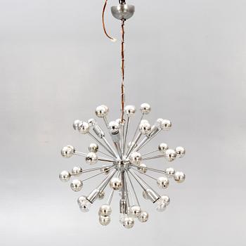 A Paul de Haan ceiling pendant alter part of the 20th century.