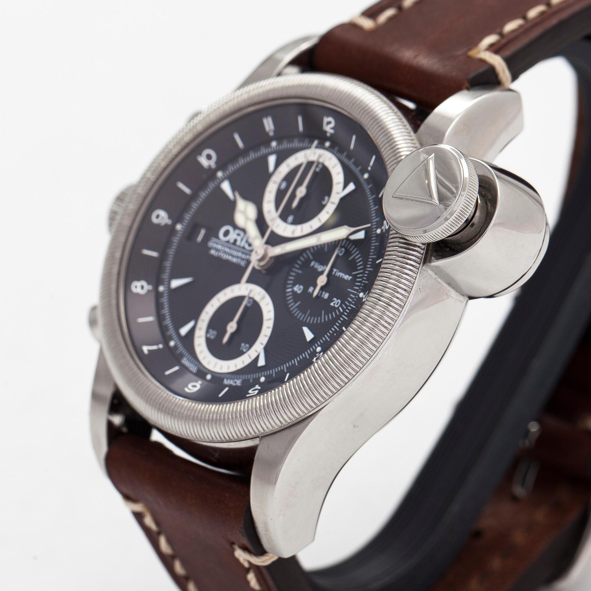 Oris Flight Timer Limited Edition wristwatch 44 mm. Bukowskis