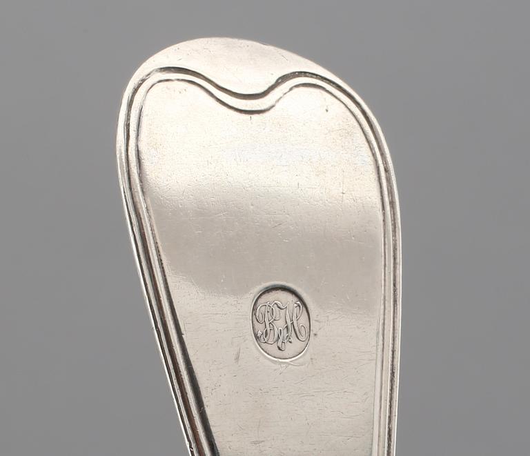 RAGUSKED, silver, Jacob Engelberth Torsk, Stockholm 1870. Vikt ca 155 gram.