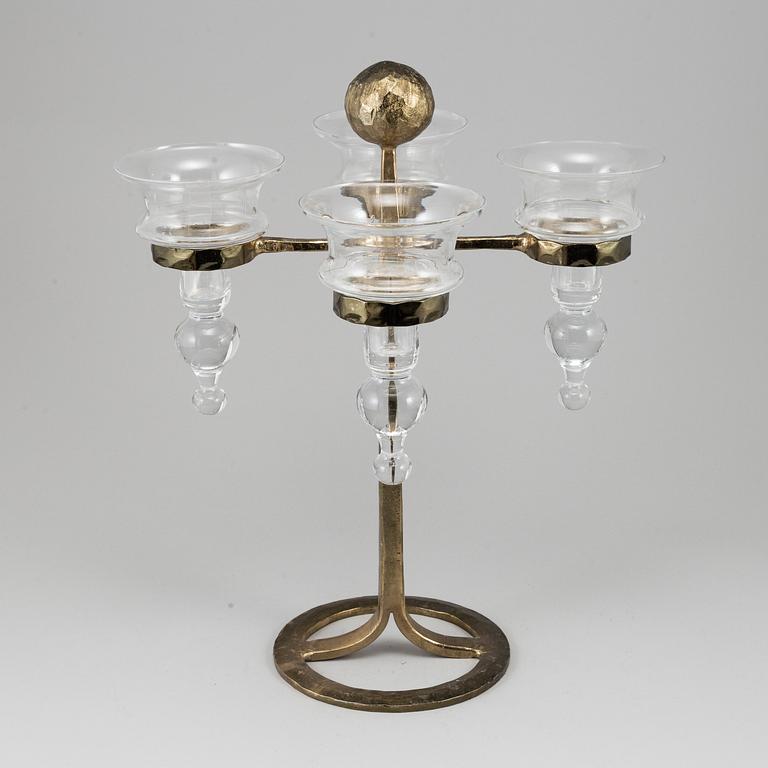 BERTIL VALLIEN, a 1970's candelabra.
