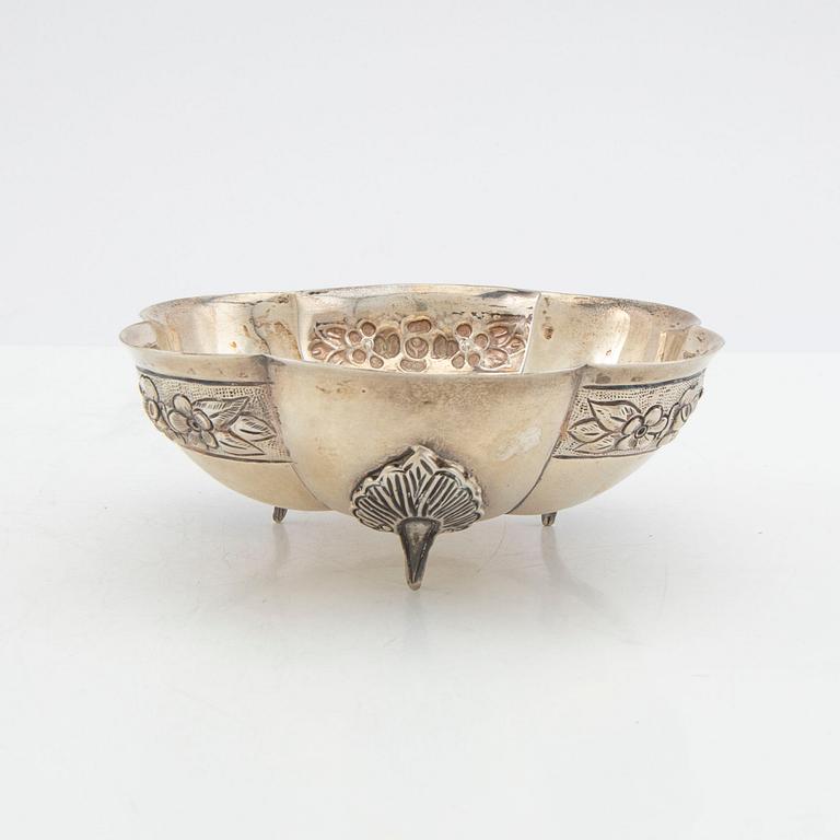 Skål silver (930)  Mexiko 1900-tal.