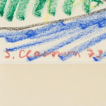 Slas (Stig Claesson), Farmyard View.