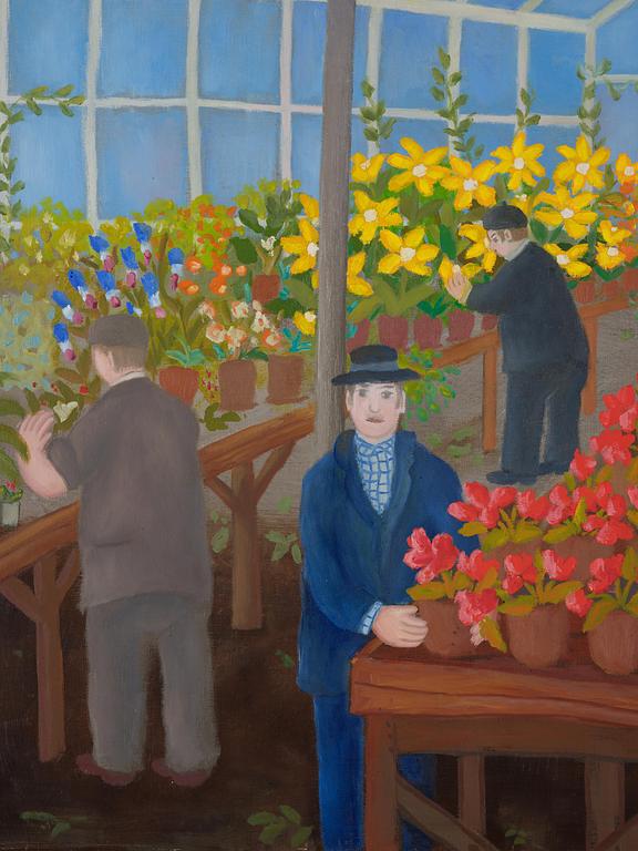 Lennart Jirlow, In the greenhouse.
