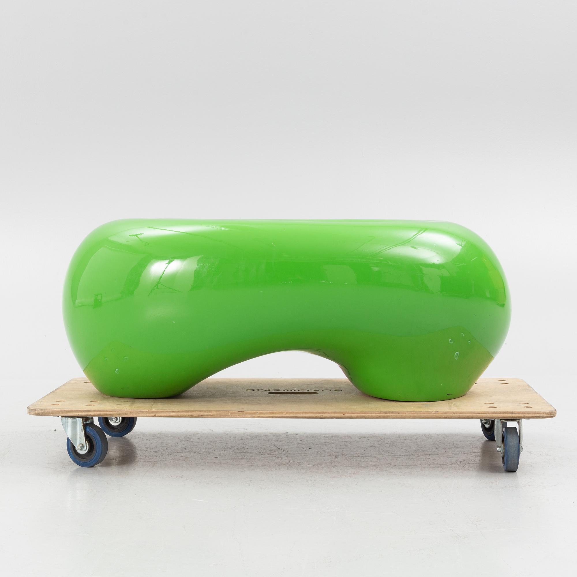 Marie Leblon, a bench/coffee table, "B. A-BA", Leblon-Delienne, France, 2003.