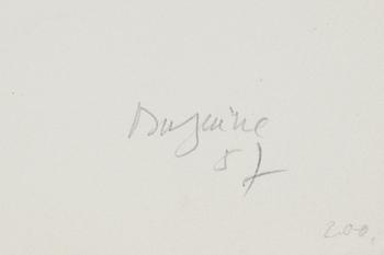 Jean Bazaine, lithograph in colours, signed numbred 55 /150 och daterad 57.