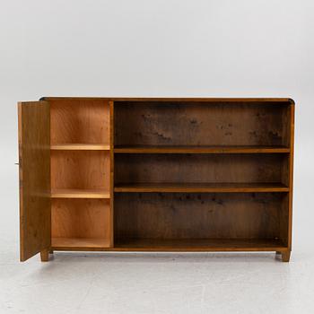 Bookcase with cabinet, 1930s.