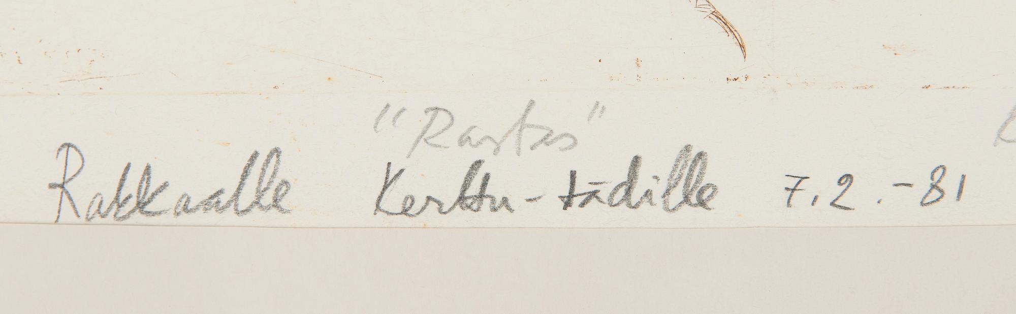 Kuutti Lavonen, "Rastas" (Trasten).