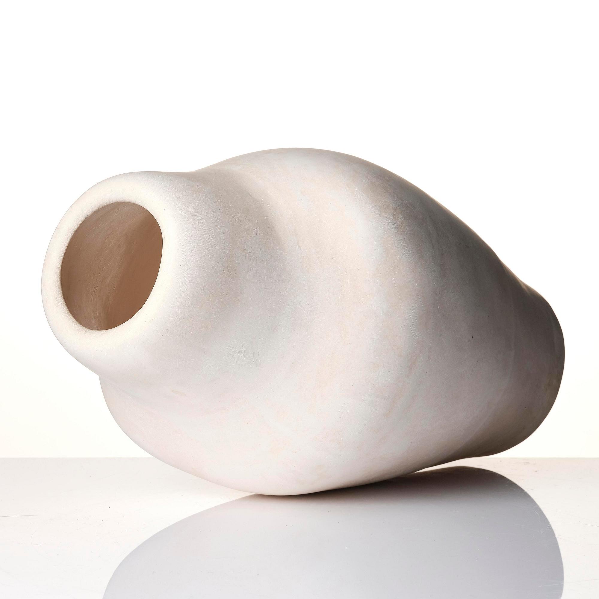 Dagmar Norell, a stoneware sculpture/vase, own workshop, Spånga, probably 1980s.