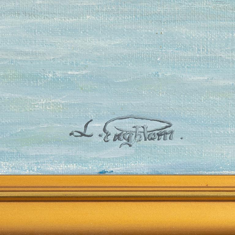 Lennart Engblom, oil on canvas, signed.