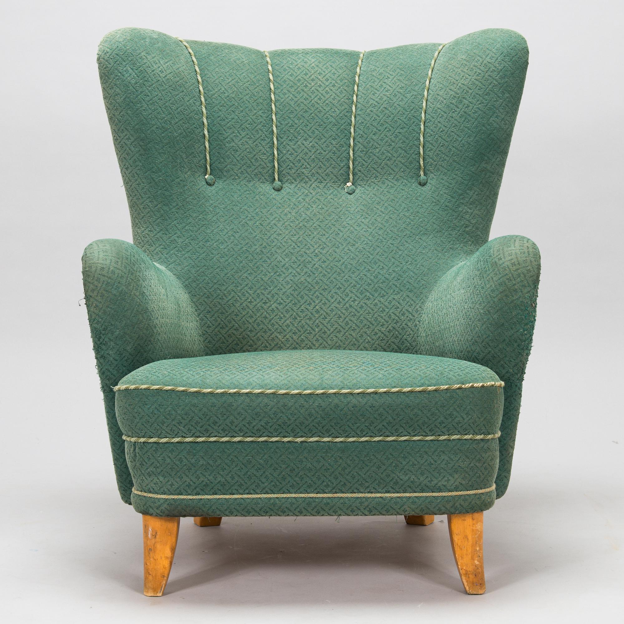 Ilmari Lappalainen, fåtölj, "Rex", Asko 1900-talets mitt.