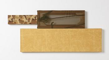 Grear Patterson, signed and dated 2015 on verso. 3 parts, mixed media.