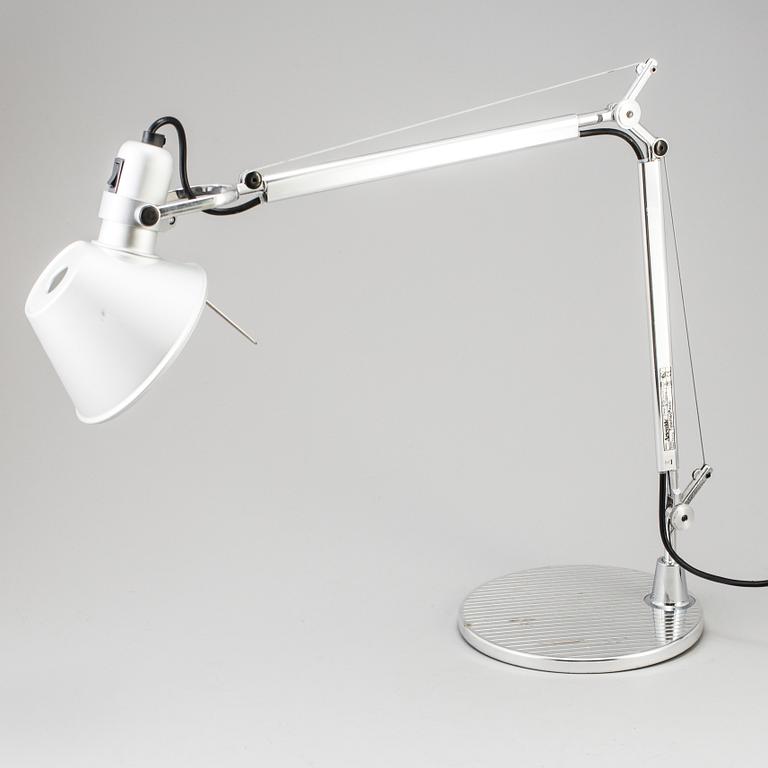 A "Tolomeo" desk light by Artemide Italy.