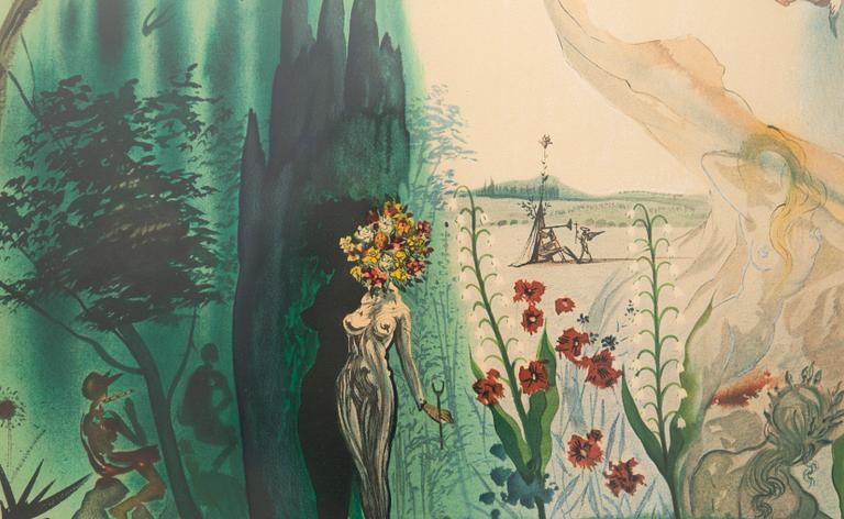 Salvador Dalí, ur "The four seasons".