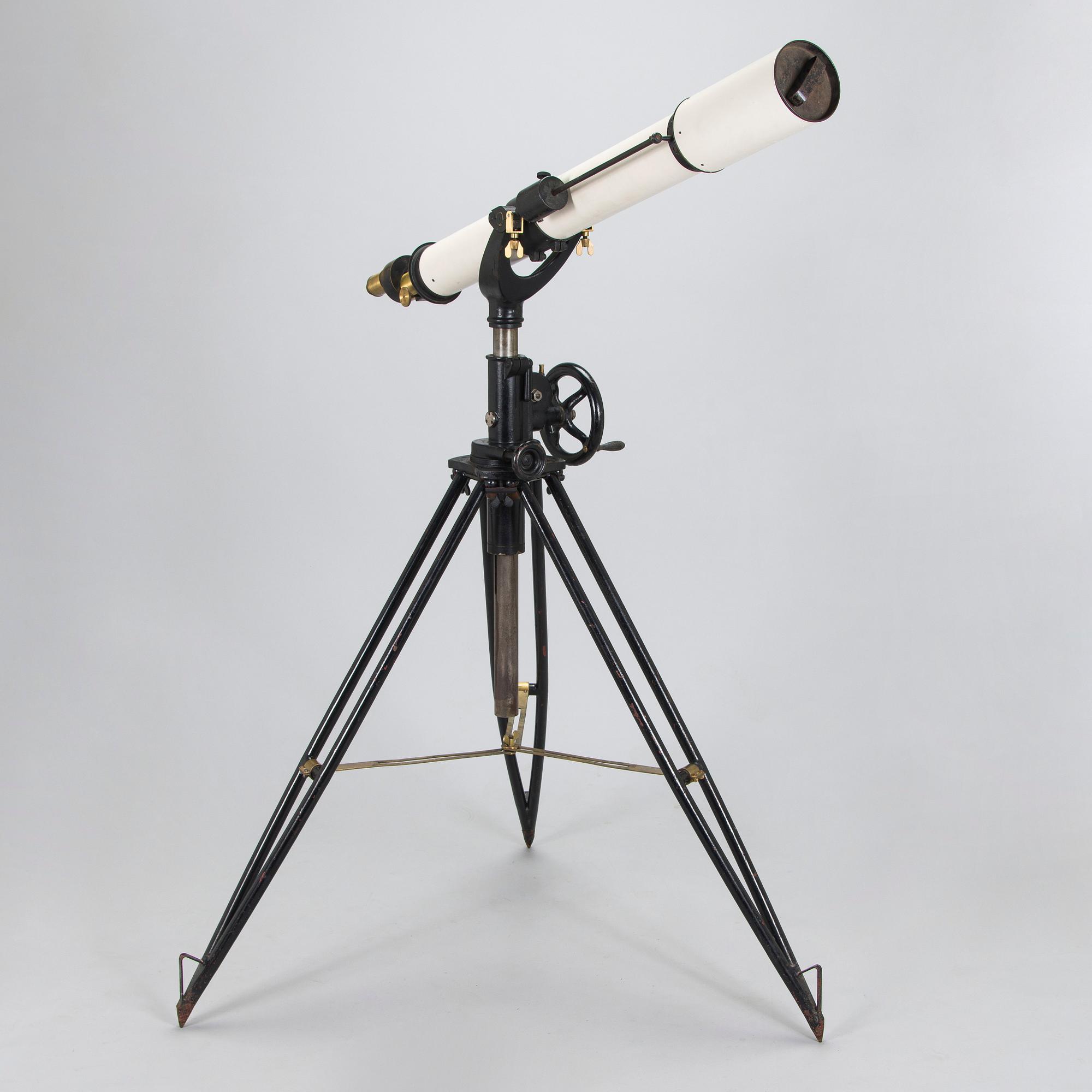 Kaukoputki, Carl Zeiss, Jena Nr 7413, 1900-luvun alku.