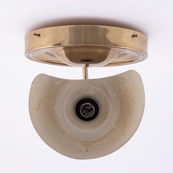 Josef Frank, vägglampa, mässing, modell 2389, Firma Svenskt Tenn.