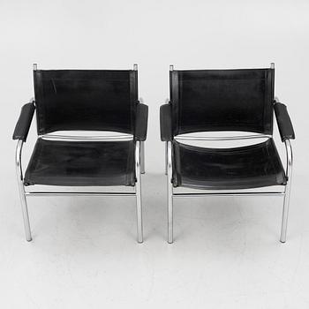Tord Björklund, a pair of 'Klinte' armchairs, IKEA, 1980s.