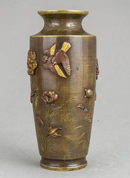 VAS, brons, Japan, Meiji (1868-1912).