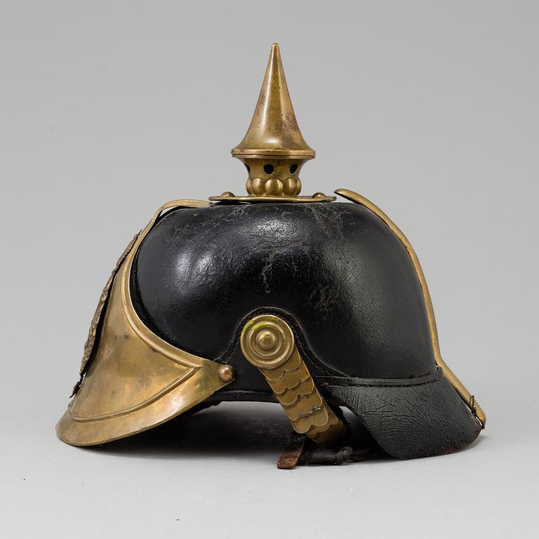 A Swedish Royal military helmet m/ 1894, early 20th century.