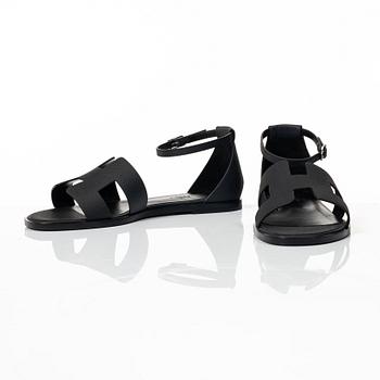 Hermès, sandaler, "Santorini", storlek 39.