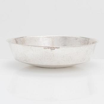 Tapio Wirkkala, a silver bowl model  TW 289, Kultakeskus, Hämeenlinna 1965.