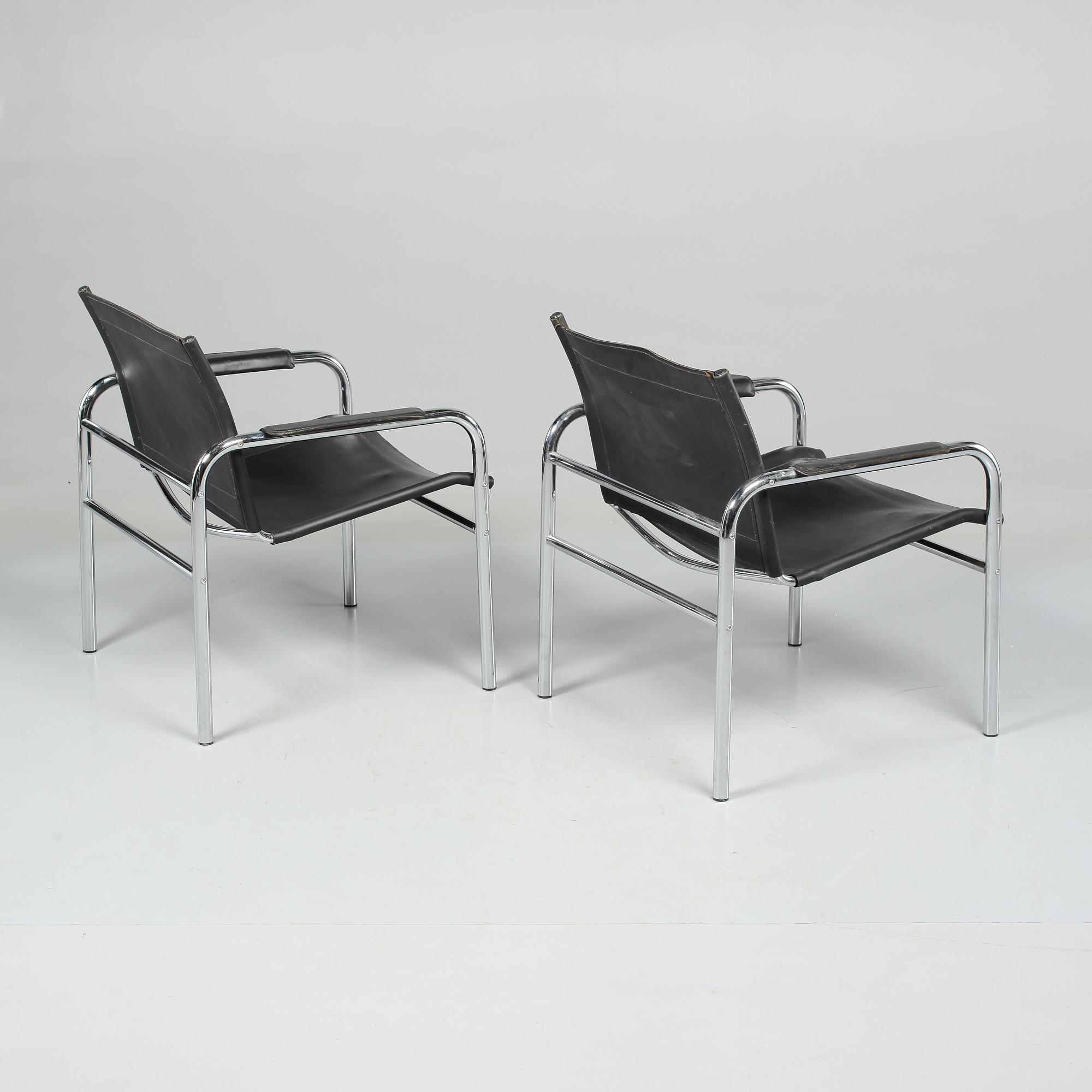 FÅTÖLJER, ett par, "Klinte", Tord Björklund, IKEA, 1900-talets andra hälft.