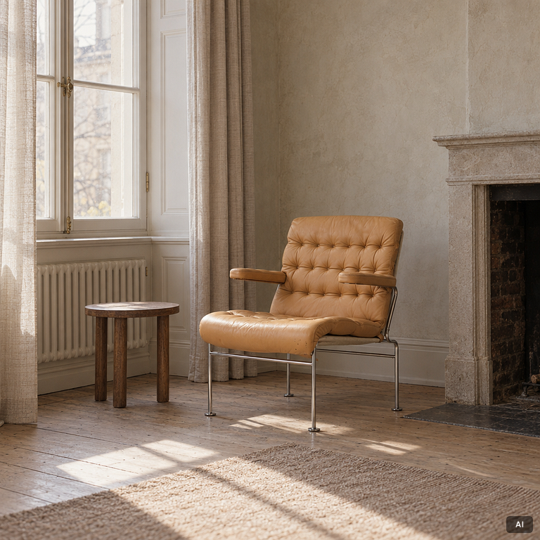 Bruno Mathsson, Armchairs, a pair, “Birgitta”, Dux.