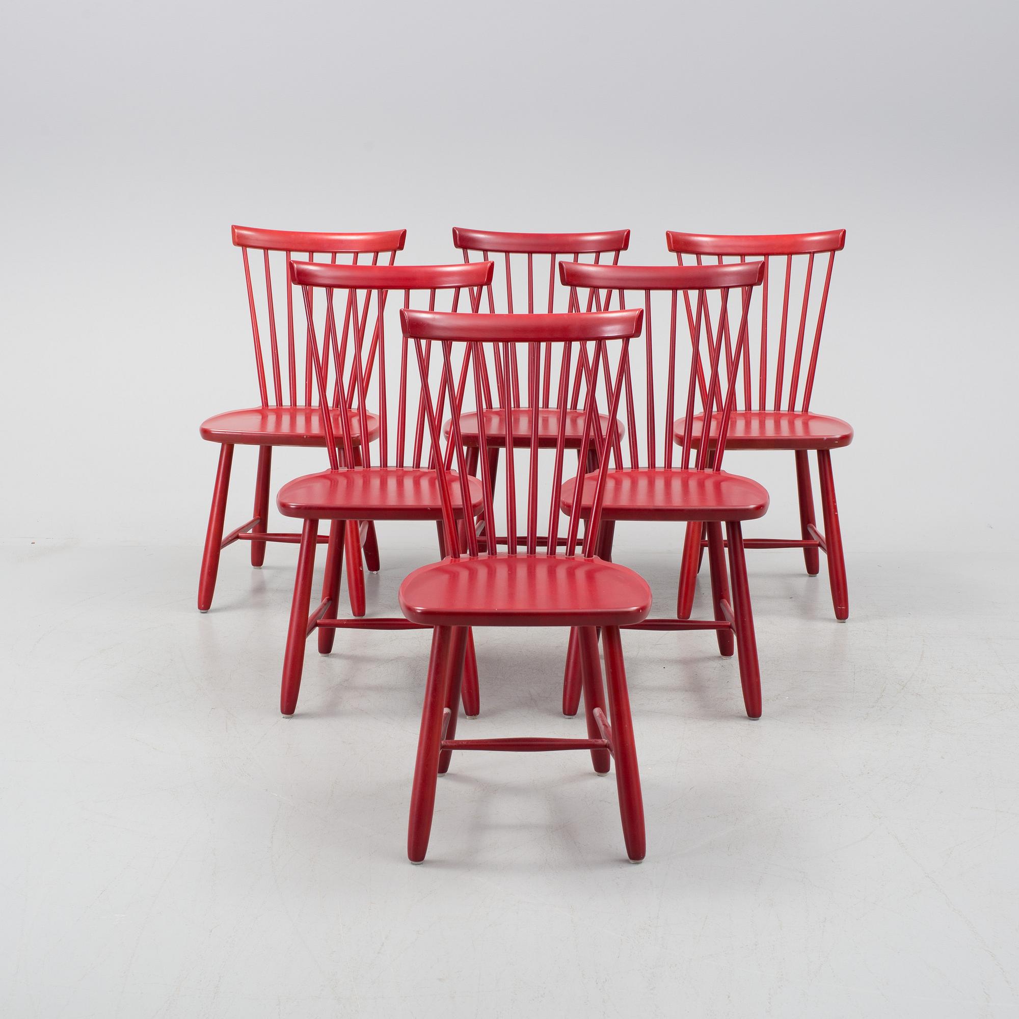 CARL MALMSTEN, stolar, 6 st, "Lilla Åland", Stolab, 2006.