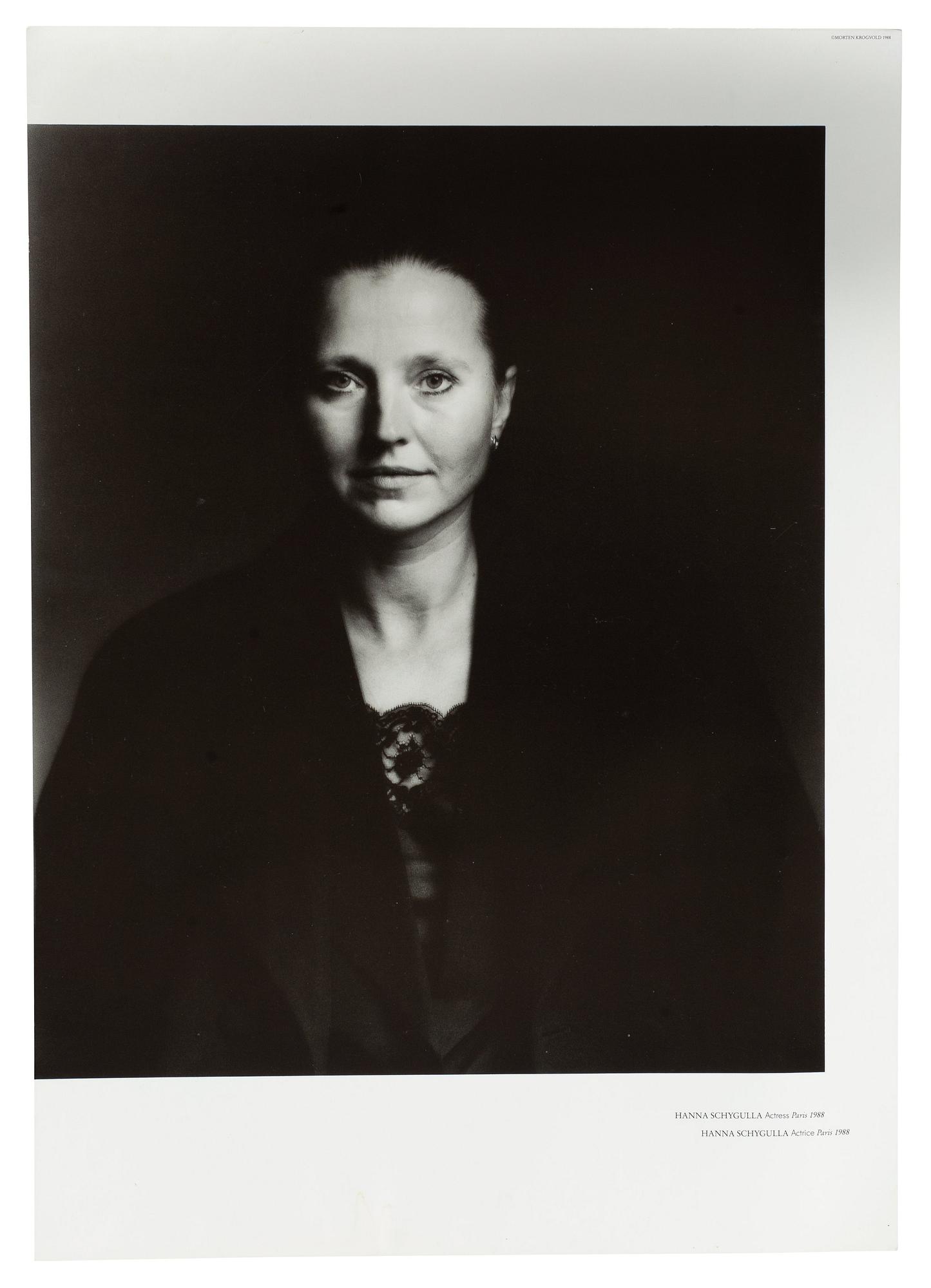 Morten Krogvold, fotoreproduktioner, 12 st, 1988.