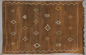 MATTA, Kelim, Nordafrika, 286 x 192 cm, omkring sekelskiftet 2000.