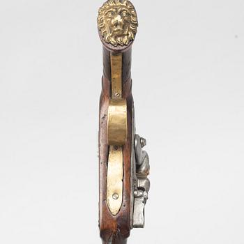 Flintlock pistol, 1820s.