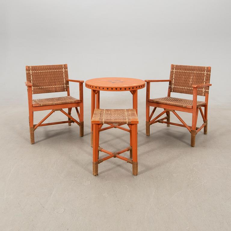 Garden furniture 4 pcs 1940s.