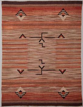 382. A 1930s Finnish flat weave carpet.  Circa 310x230 cm.