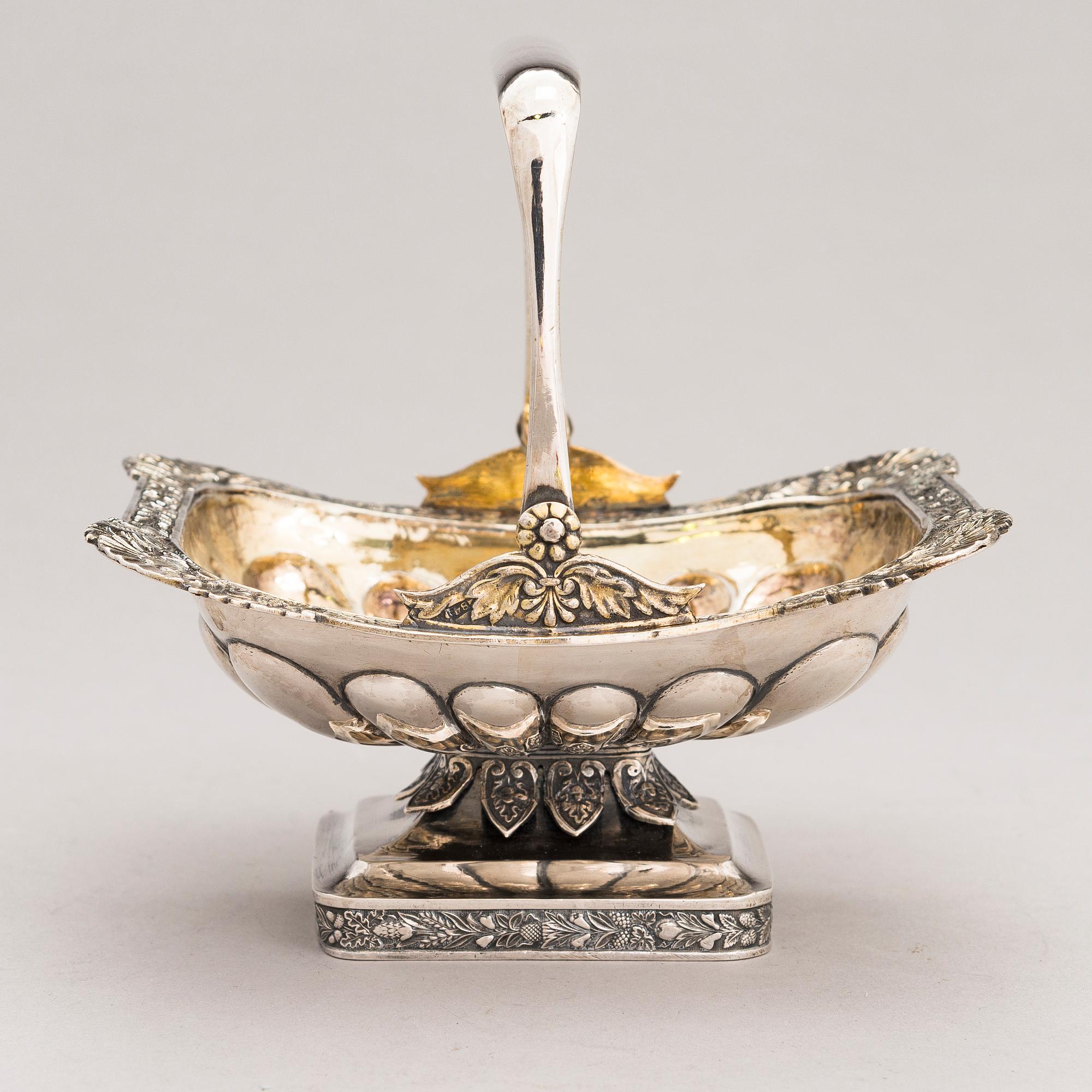 SERGEI REPIEV, MAKEISKORI, hopeaa ja kullattua hopeaa, Moskova 1833.