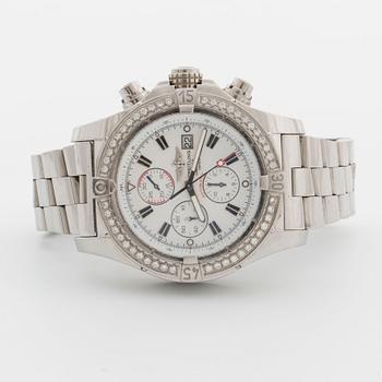 BREITLING, Super Avenger Chronograph, wristwatch, 49 mm,