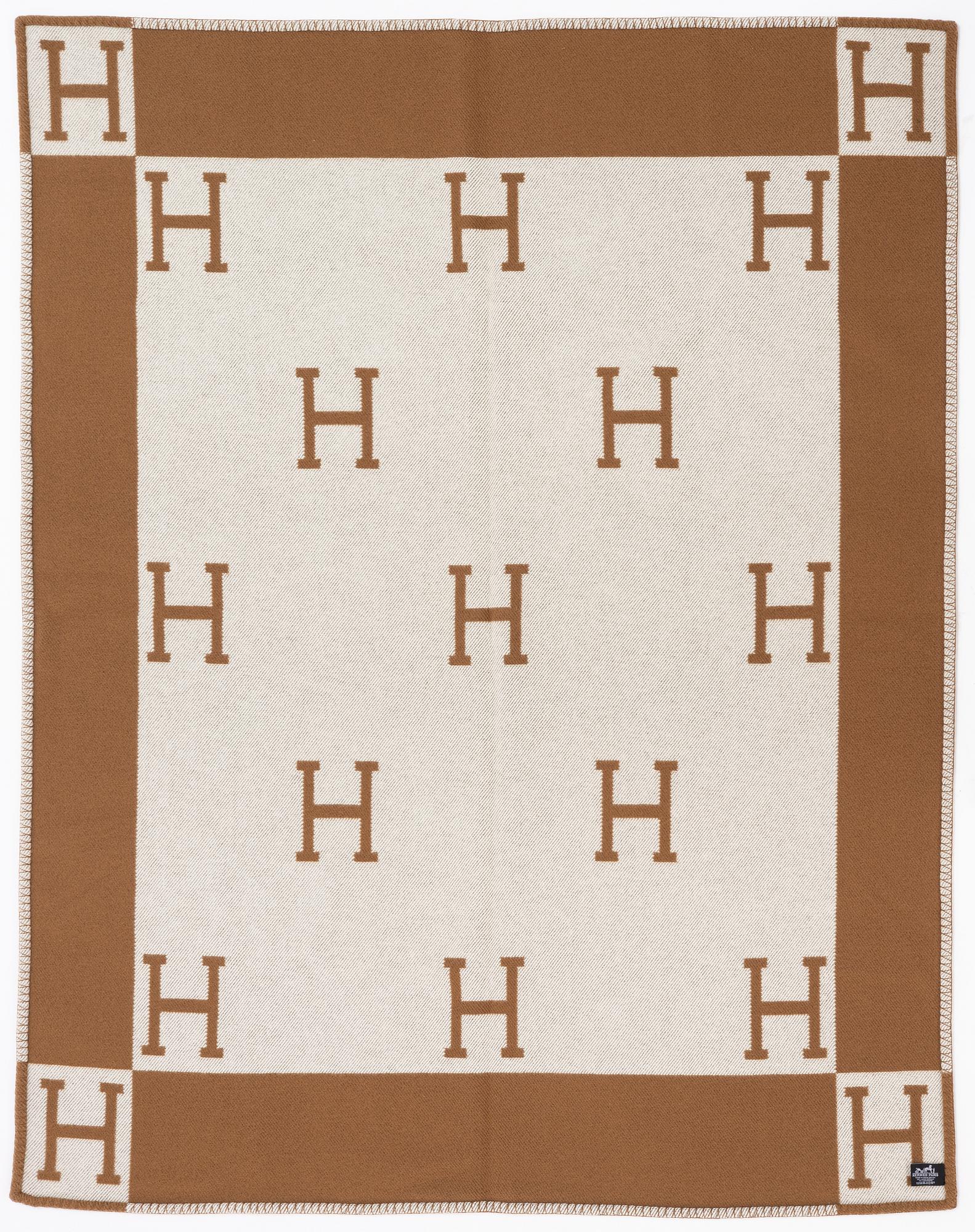 Hermès, blanket, "Avalon Throw Blanket".