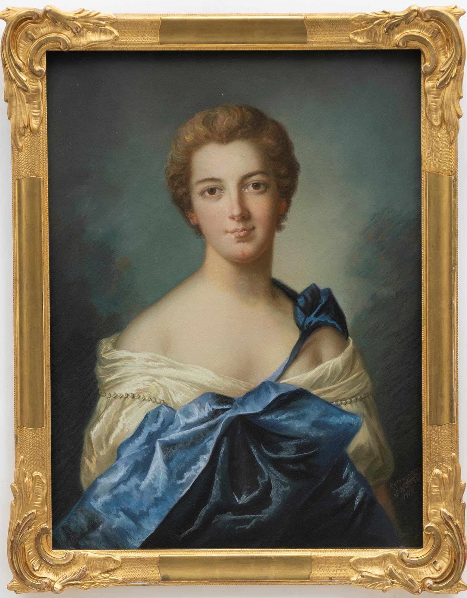 J. F Henry Schäf, The Duchess of Orleans.