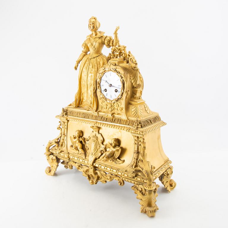 Table pendulum Sen-empire Raynaud Paris mid-19th century.