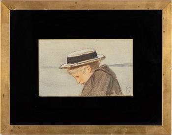 August Malmström, tillskriven, "Fru Sohlmans yngsta son".