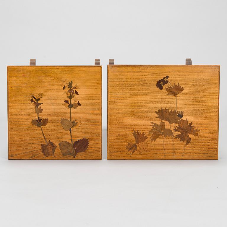 Satsbord, 4 delar, Art Nouveau, Mellaneuropa, omkring 1900.