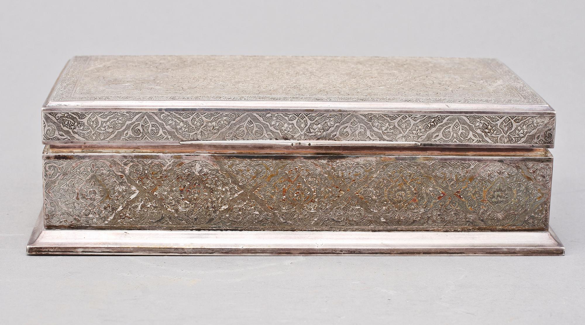SKRIN, silver, Isfahan, Iran, 1900-talets första hälft.
