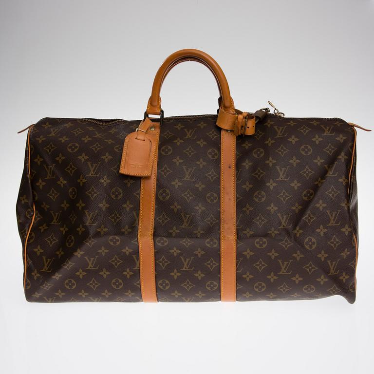 VÄSKA, "Keepall 55", Louis Vuitton.