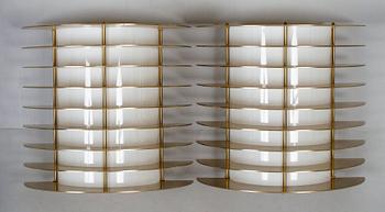 VÄGGLAMPETTER, 1 par, Boréns, 1900-talets andra hälft.