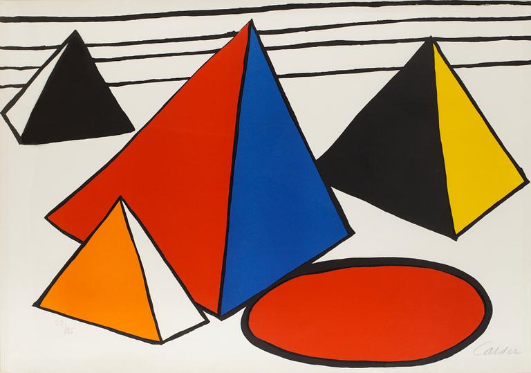 Alexander Calder, Pyramids.