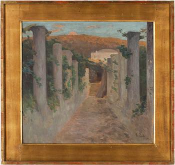 GEORG PAULI, olja på duk, signerad och daterad 1889.