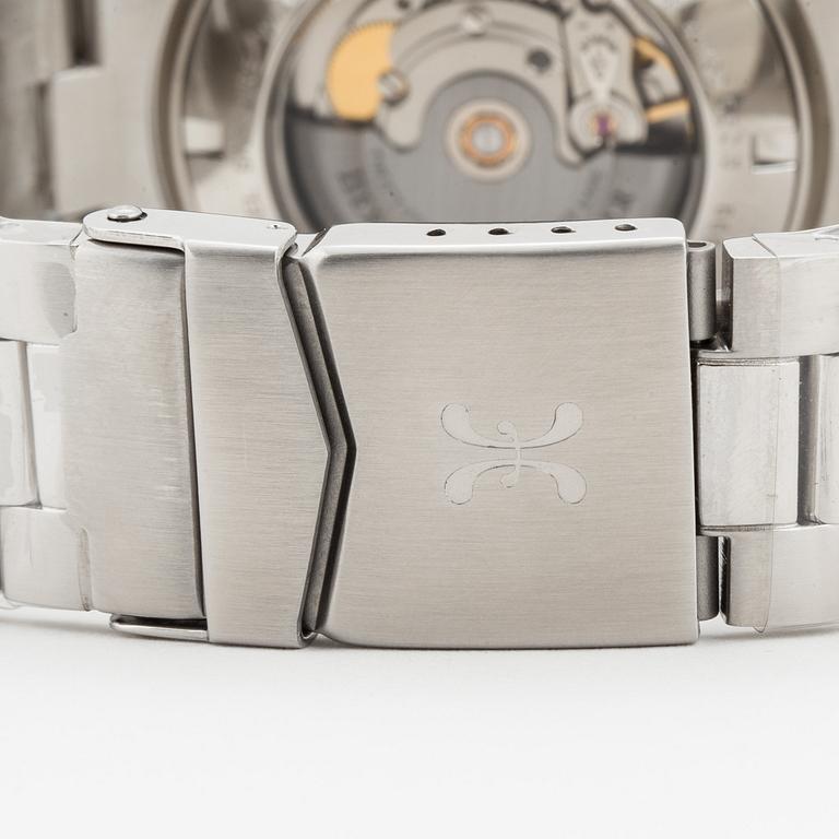 BERNHARD H MAYER, Nauticus, wristwatch, 41 mm.