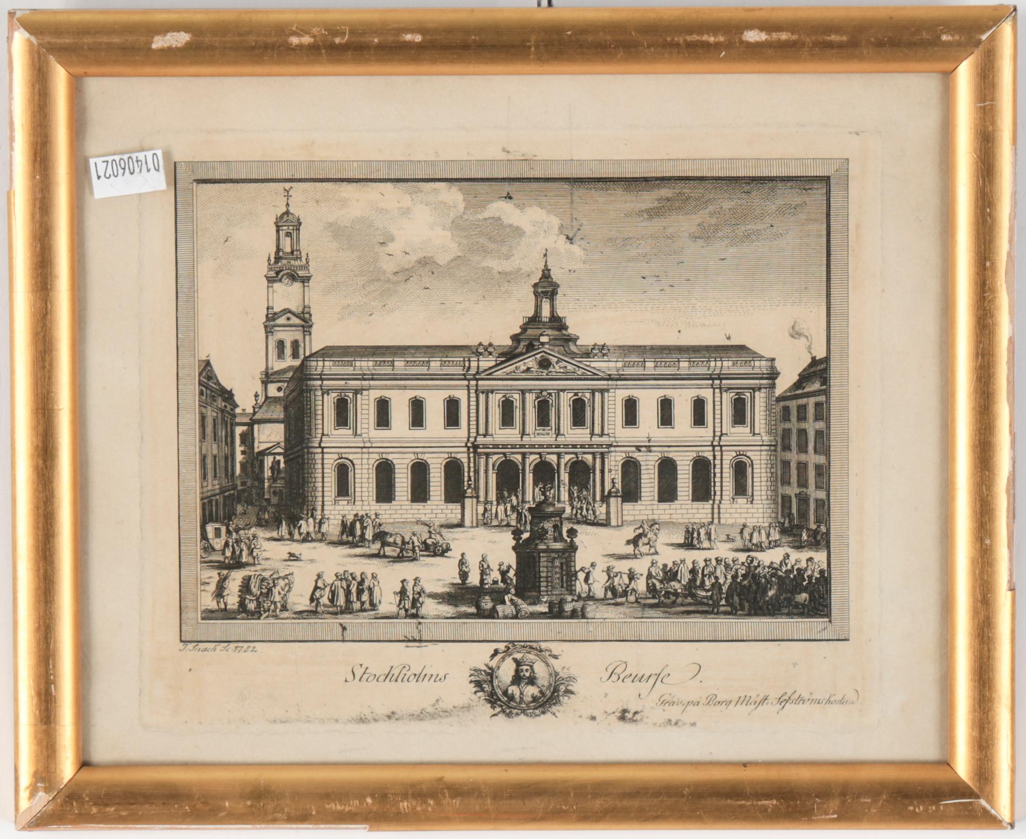 KOPPARSTICK, 6 st, troligen 1700-tal.