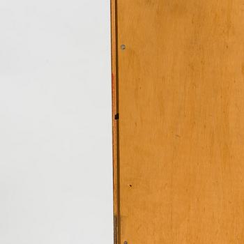A Billnäs oak wood archive cabinet, Finland mid-20th century.
