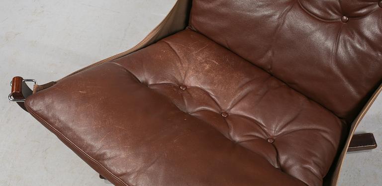 FÅTÖLJ, "Falcon chair", Sigurd Russel, Vatne möbler, 1970-tal.