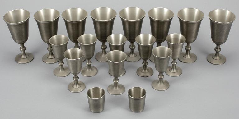 TENNSERVIS, 26 delar, Rune Tennesmed, Kalmar, 1970-tal.