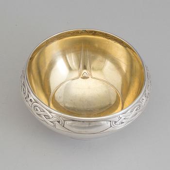 FIRMA DAVID ANDERSEN, skål, silver, Oslo, Norge, 1905.